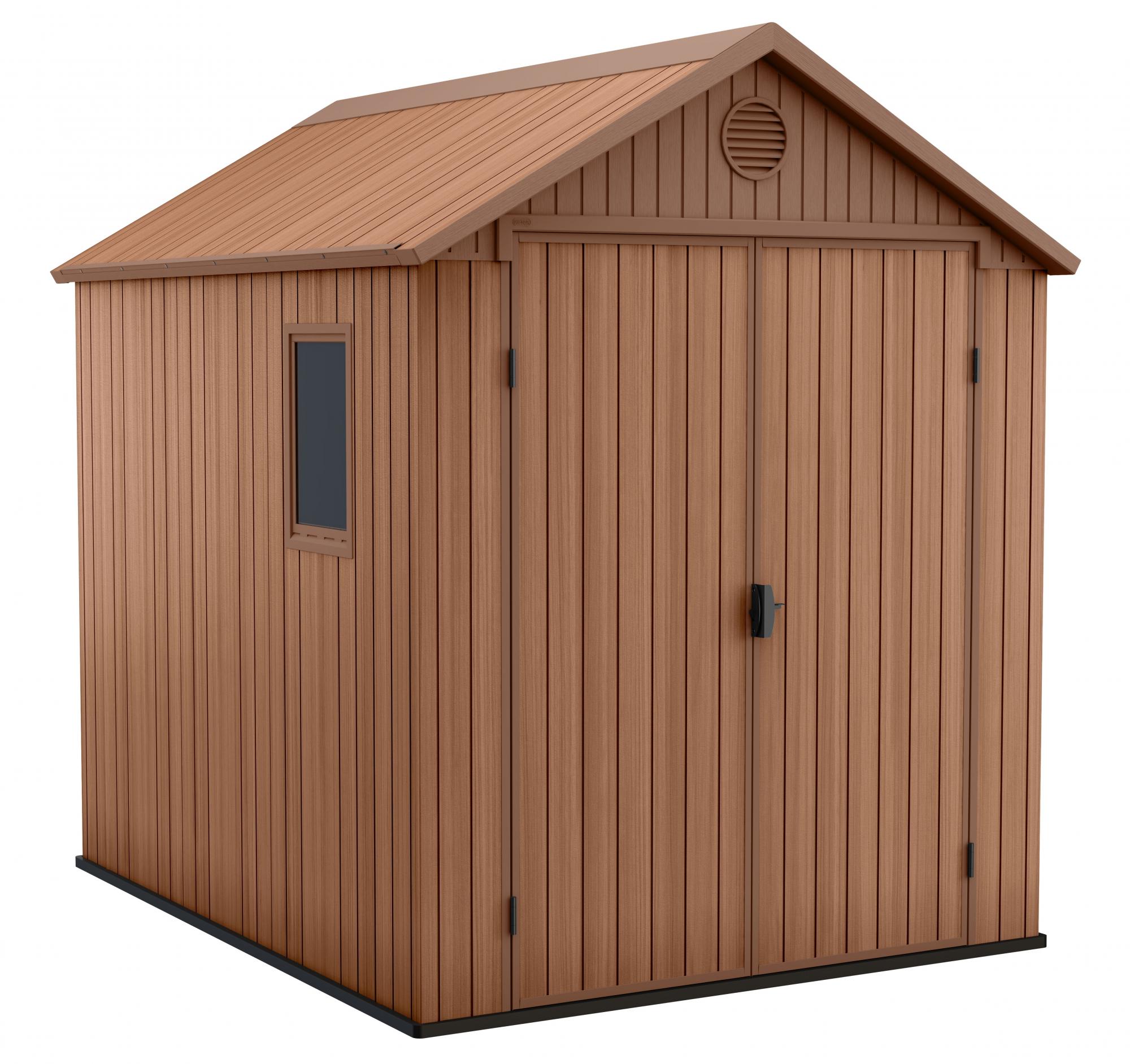 Садовый домик KETER Darwin 6x8, коричневый
