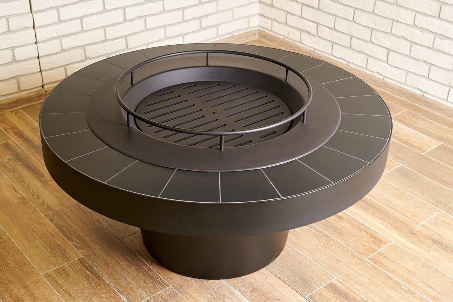Камин RGrill LOFT-14 (стекло в раме)