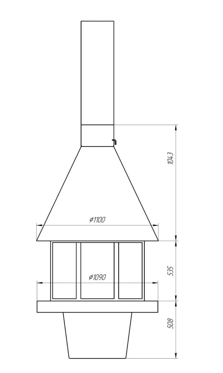 Камин RGrill LOFT-02/1