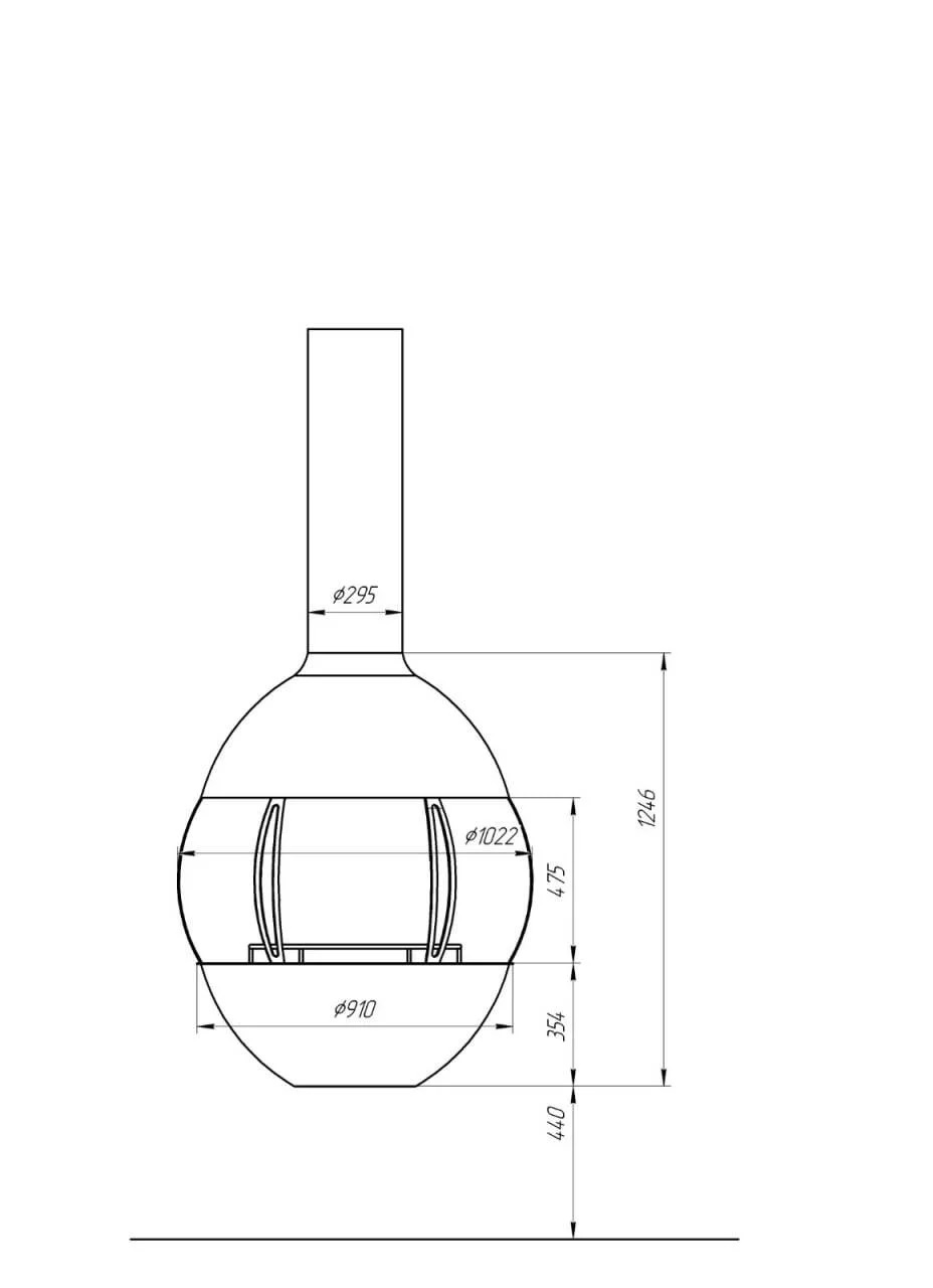Камин RGrill LOFT-04