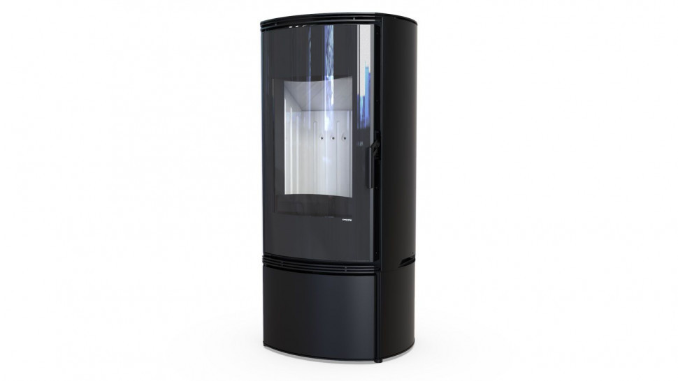 Печь DEFRO HOME ORBIS, черная сталь
