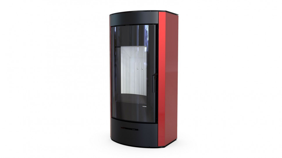 Печь DEFRO HOME ORTI, красная сталь