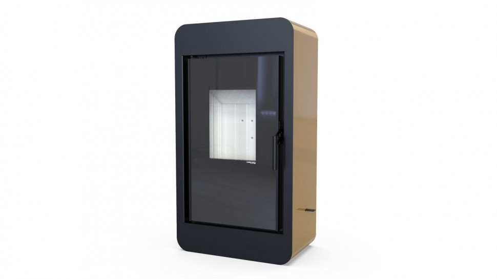 Печь DEFRO HOME PICO, золотая сталь