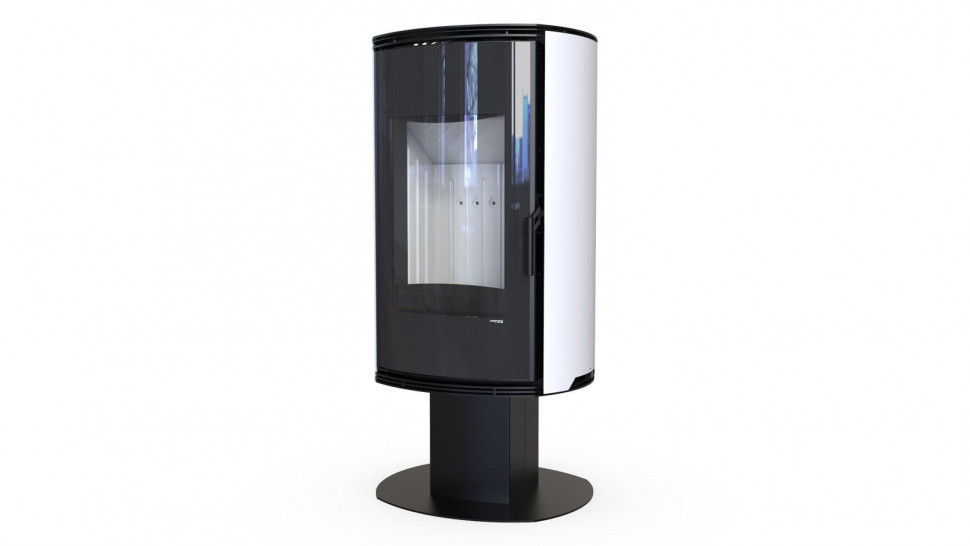 Печь DEFRO HOME ORBIS TOP, белая сталь