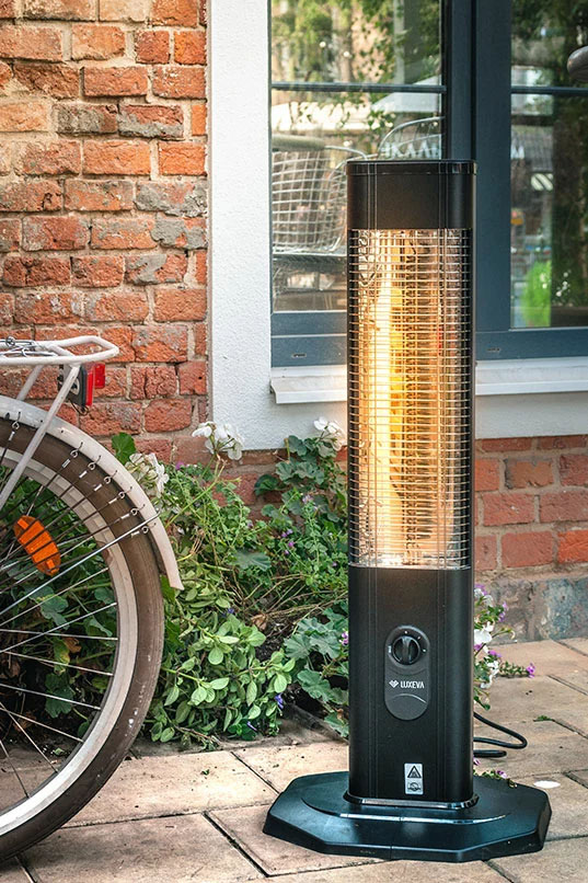 Напольный карбоновый обогреватель Luxeva LXV 2000-TS black