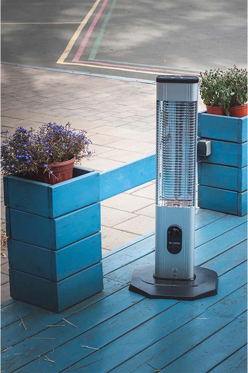 Напольный карбоновый обогреватель Luxeva LXV 2000-TS silver