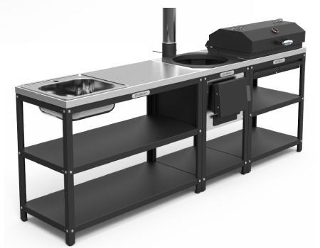 Угольный гриль Grillver Комплекс №П8