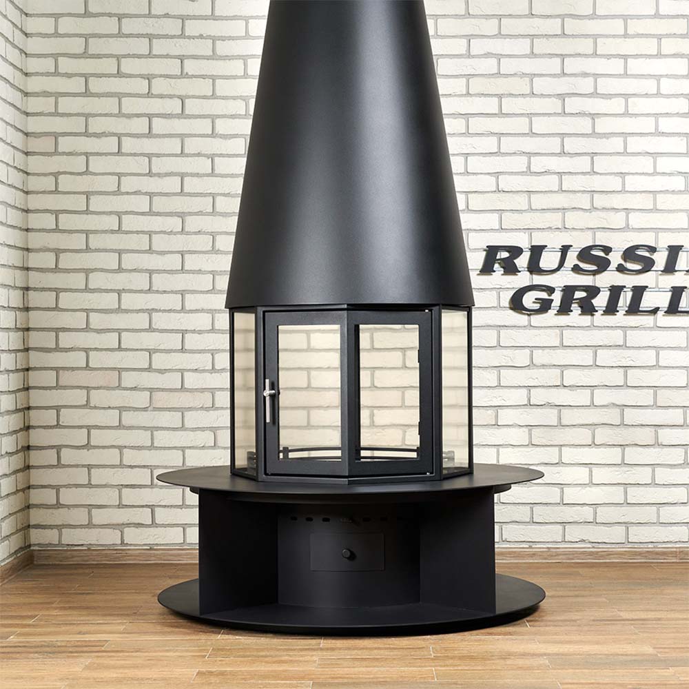 Камин RGrill LOFT-29 (стекло в раме)