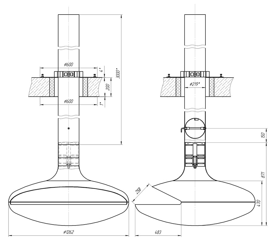 Камин RGrill LOFT-03-100