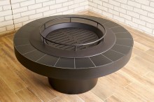 Камин RGrill LOFT-14 (стекло в раме)