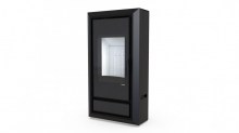 Печь DEFRO HOME IGNIS, черная сталь