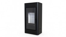 Печь DEFRO HOME SOLUM, черная сталь