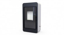 Печь DEFRO HOME PICO, белая сталь