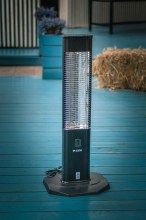Напольный карбоновый обогреватель Luxeva LXV 2500-VR black