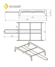 Подставка Везувий Garden для чугунных решеток и плит