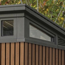 Хоз.блок KETER Pent 9*7 Shed VER (коричневый)