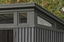 Хоз.блок KETER Pent 9*7 Shed VER (серый)