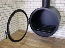 Камин RGrill LOFT-30 подвесной, без задней дверцы