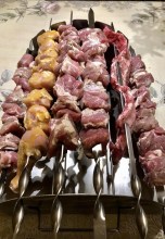 Подставка для шампуров Barbecue, в помпейские и русские печи
