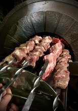 Подставка для шампуров Barbecue, в помпейские и русские печи