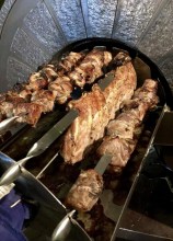 Подставка для шампуров Barbecue, в помпейские и русские печи