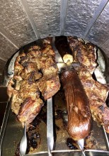 Подставка для шампуров Barbecue, в помпейские и русские печи