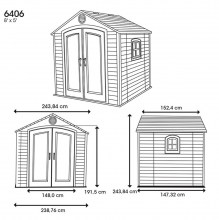 Сарай Lifetime 8x5