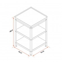 Стол угловой Gratar Patio S540U