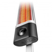 Напольный карбоновый обогреватель Luxeva PRO 2500-FR black, с пультом