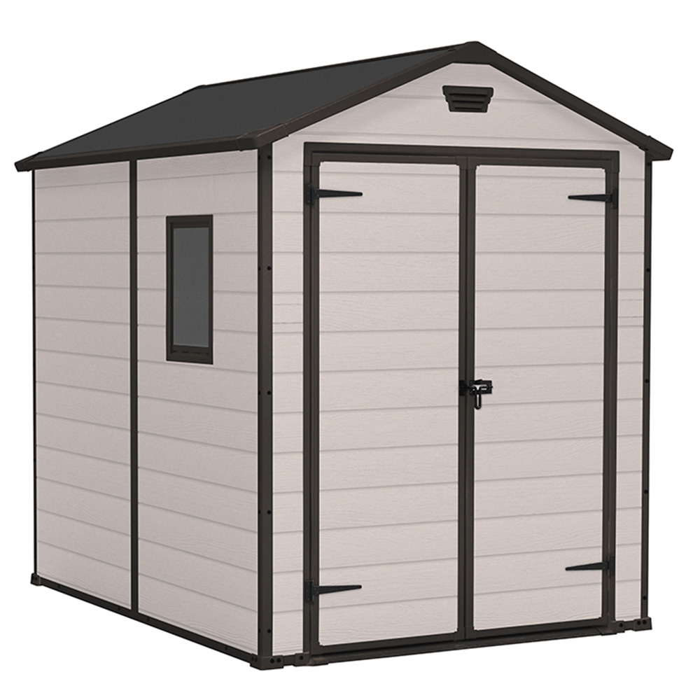 Садовый домик KETER Manor 6x5 DD, бежевый
