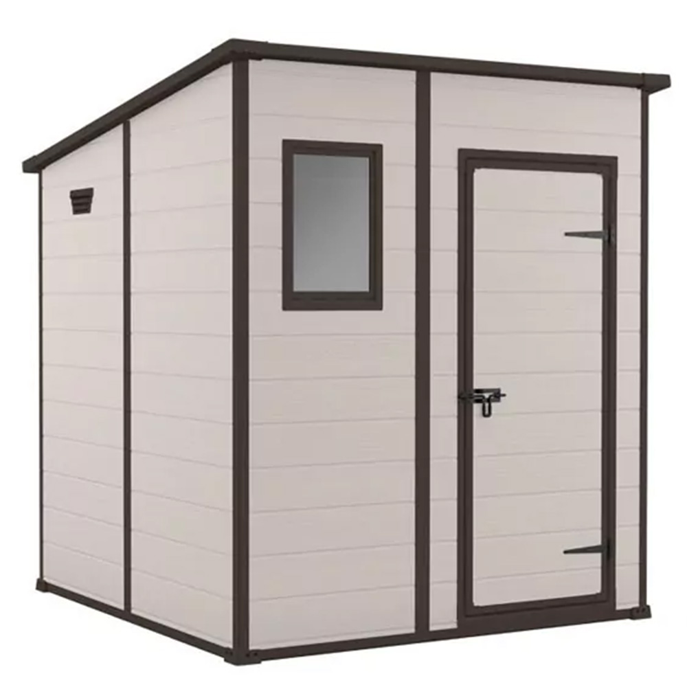 Садовый домик KETER Manor Pent 1,75 х 1,0 (бежевый)