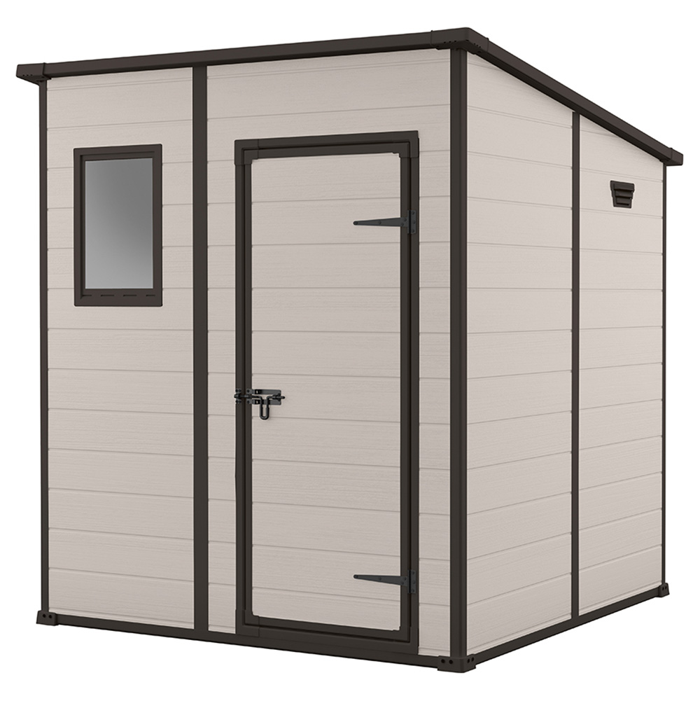 Садовый домик KETER Manor Pent 6х6, бежевый