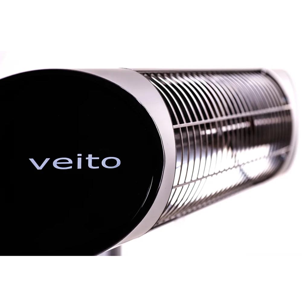 Настенный карбоновый обогреватель Veito Blade Mini silver, с пультом