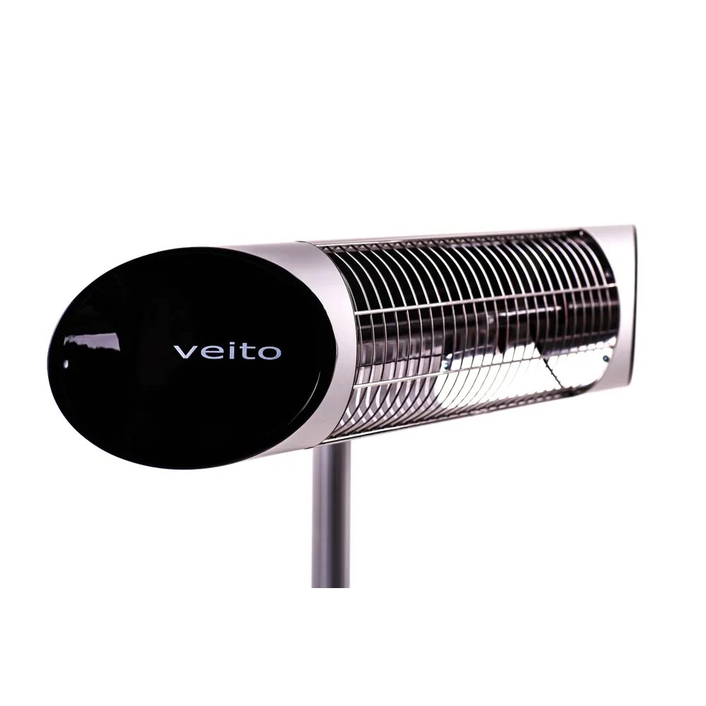 Настенный карбоновый обогреватель Veito Blade Mini silver, с пультом